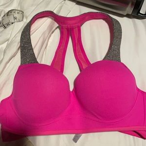 Victoria Secret Pink Sparkly Sports Bra